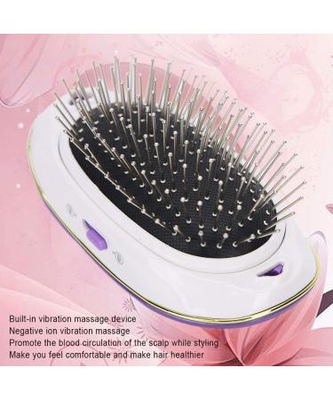 Professional Hair Dryer Brush - Electric Straightening & Curling Comb Fast Drying Ceramic Ionic Brush for Salon Quality at Home - Buy Online on GoSupps.com