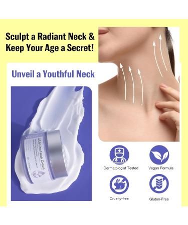 Neck Firming Cream for Face - Tightening & Lifting Neck & Chin Cream Moisturizing 1.7 Oz for Men & Women - Buy Online on GoSupps.com