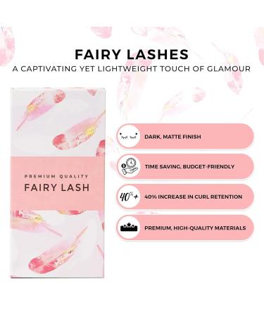 LLBA Fairy Volume Lash Extensions 3D | C CC D Curl | 0.7mm Thickness | 8-15mm Mixed Tray | Premium Matte Black Individual Eyelashes | Professional Supplies - Buy Online on GoSupps.com