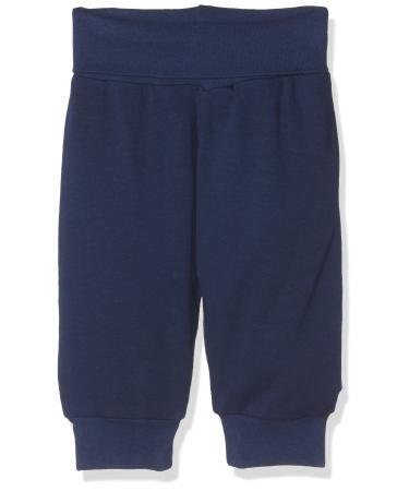 Playshoes Unisex Kid's Interlock Baby Breeches Trousers 44 Blue (Marine)