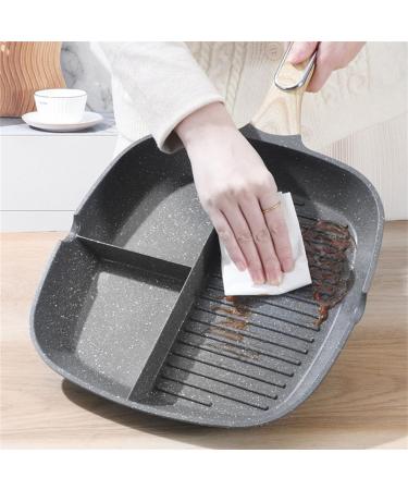 DELURA Saucepan Multi-Purpose Durable Frying Pan 3-in-1 Steak Breakfast Skillets Omelet Saucepan Cooking Pot Kitchen Cookware Utensils Wok (Color : B) - Buy Online on GoSupps.com