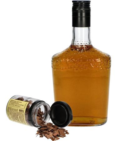 Browin 405040 Vanilla Oak Shavings - Heavily Roasted 20g | Fine Oak Sticks for Alcohol Flavoring | International Shipping - Buy Online on GoSupps.com