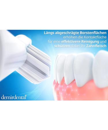 8er Demirstal Extra Soft Replacement Brushes for Philips Sonicare - Ideal for Sensitive Teeth - HX6058E  - Buy Online on GoSupps.com