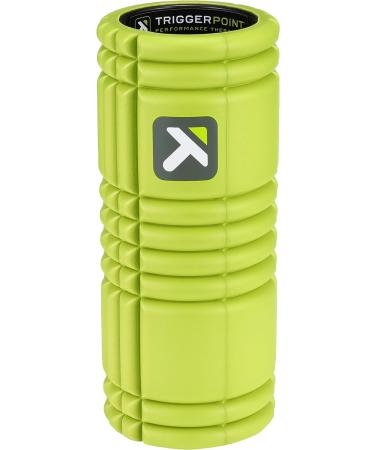 TriggerPoint Grid Fascia Roll - Compact Massage Roller for Pain Relief | Free Online Videos | Portable 13/33cm Green - Buy Online on GoSupps.com