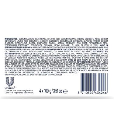  Dove Dove Beauty Cream Bar Solid Soap Various Fragrances 2 x 90 g (6 Pieces Pomegranate) - Buy Online on GoSupps.com