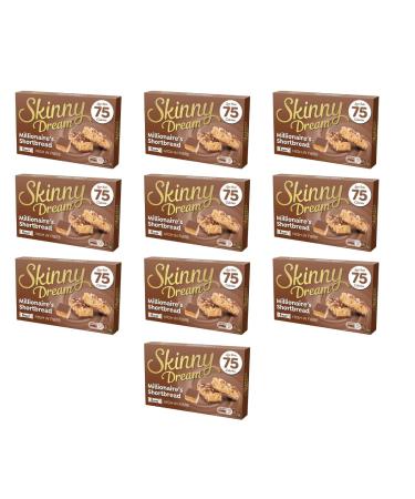 Skiny Dream Millionaire's Shortbread 5 Pack - Enjoy a Low Calorie Snack With These Skiny Dream Millionaire's Shortbread Bars - Pack of 10