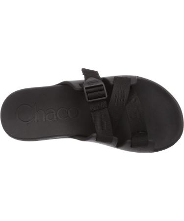 Chaco Men's Chillos Slide Sandal 10 Black | Comfortable Slides for Men - Buy Online on GoSupps.com