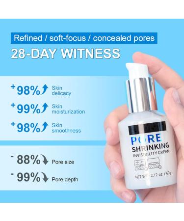 ARCHIDATE Pore Invisible Cream Minimize Pores on Face Long-lasting Deep Hydration Smooth Skin Texture Oil Control Reduce Fine Lines Lightweight Non-Greasy Pore Shrinking Invisibility Cream - Buy Online on GoSupps.com