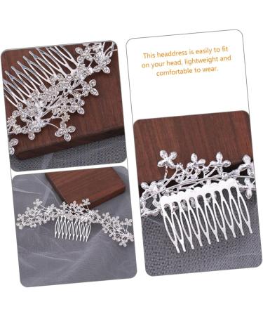 minkissy Accessories Alloy Hair Comb headpiece bridal accessories hair accessories hairpin Wedding Bridal Hair Comb Bridal Headpieces for Wedding Bridal Hair Hair - Buy Online on GoSupps.com