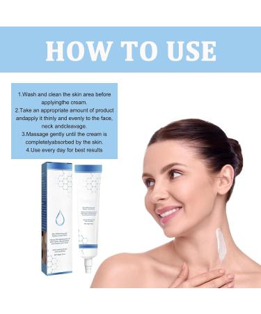 ThrivingAura Neck Firming Cream Collagen-Enriched Neck Firming Cream by Double Chin Reducer Skin Tightening Solution Deep Hydrating for All Skin Types Effectively Lifting Sagging Skin Non-Greasy - Buy Online on GoSupps.com