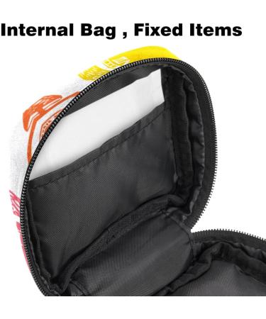 Portable Women's Menstrual Storage Bags - Colorful & Compact Inserts for Teen Girls | Ideal for Tampons & Menstrual Cups - Buy Online on GoSupps.com