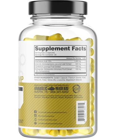 Anabolic Pump - Advanced Formula for Maximum Muscle Pumps & Nutrient Delivery | 90 Capsules - International Shipping Available - Buy Online on GoSupps.com