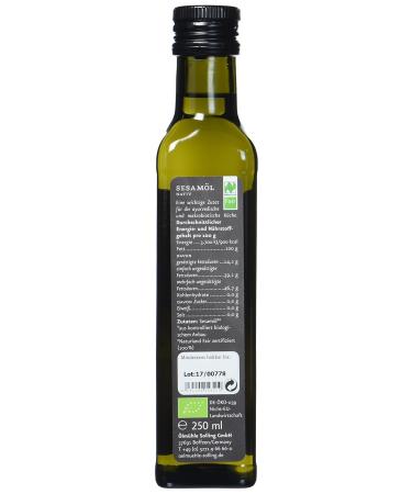  lm hle Solling ORGANIC Virgin Sesame Oil - Naturland-FAIR 250ml | Premium International Shipping - Buy Online on GoSupps.com