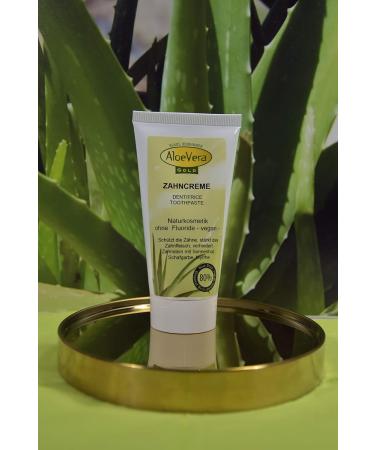 Aloe Vera Gold Toothpaste 75 ml - Natural Whitening & Refreshing | International Shipping - Buy Online on GoSupps.com