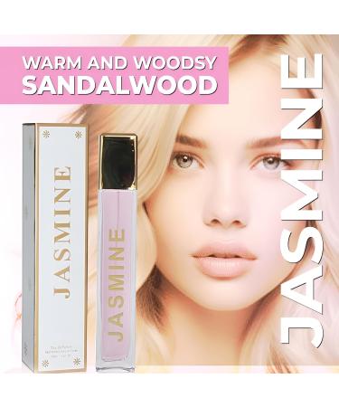Jasmine Women Perfume Natural Spray Eau De Parfum Elegant And Floral Fragrance For Timeless Sophistication 100ML Jasmine 3.4 Fl Oz (Pack of 2) - Buy Online on GoSupps.com