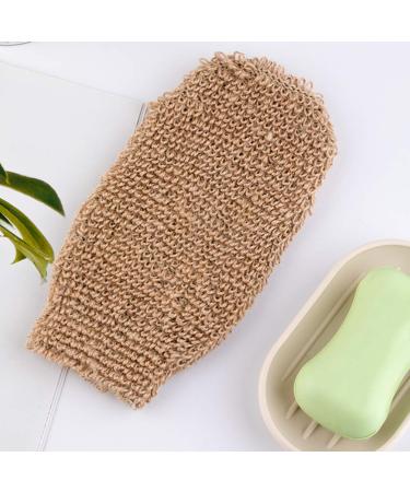 Exceart 2-Pack Sisal Soap Bags & Luffa Shower Gloves - Eco-Friendly Body Wash & Peeling Accessories - Buy Online on GoSupps.com