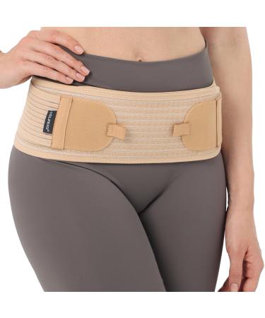 Velpeau Sacroiliac Si Joint Hip Belt for Women Men Non-slip Pelvic Lower Back Lumbar Support Brace for Sciatica Pain Relief (Reg Hip Size 28.5-44")