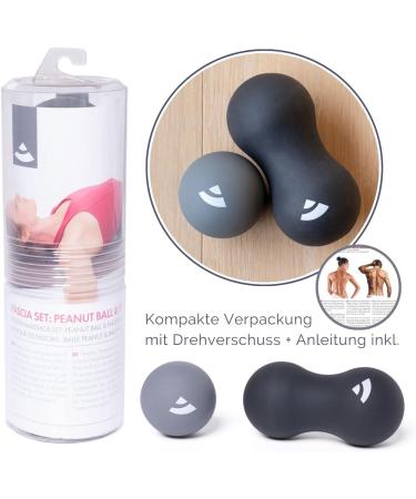 Bodhi Fascia Set - Peanut Ball & Flexible Massage Balls for Whole Body Self-Massage | 6.5 cm Diameter | International Shipping - Buy Online on GoSupps.com
