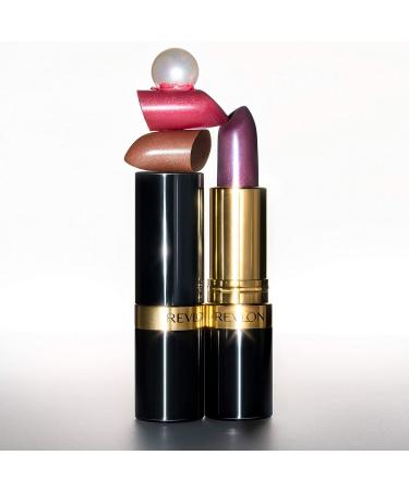 Revlon Super Lustrous Lipstick 424 Amethyst Shell - Long-Lasting Lip Color - Buy Online on GoSupps.com