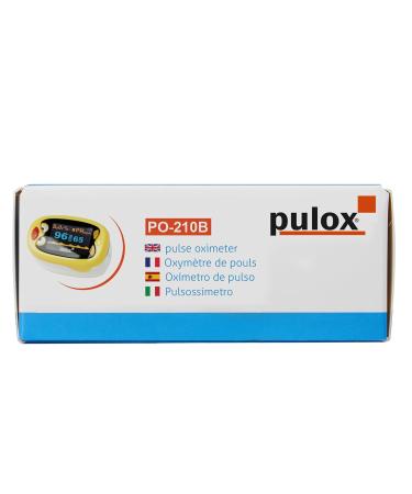Buy Pulox PO-210B Children's Pulse Oximeter - Battery-Operated Finger Pulse Oximeter for Toddlers | Fast International Shipping - Buy Online on GoSupps.com