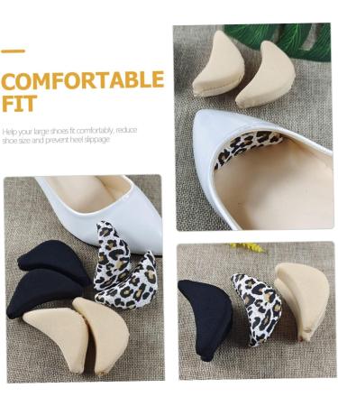 Buy NOLITOY 24 Pairs Sponge Toe Plug Inserts | Shoe Fillers for Oversized Shoes | Comfortable Forefoot Pads & Cushions for Perfect Fit - Buy Online on GoSupps.com