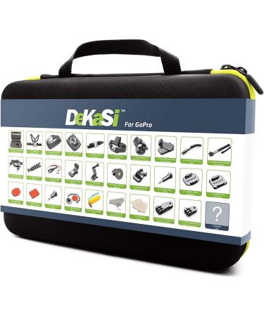 DeKaSi Action Camera Accessory Kit - Compatible with GoPro, Insta360, DJI, AKASO, APEMAN, and More - 55 Piece Kit - Buy Online on GoSupps.com
