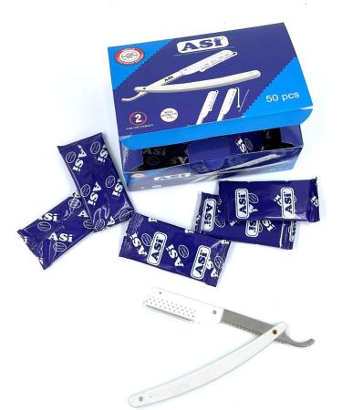 Buy Disposable Hygiene Razors for Hairdressers - 50 Pack | Fast International Shipping - Buy Online on GoSupps.com