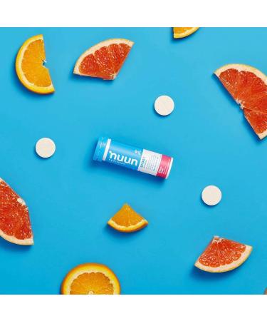 Nuun Active Citrus Fruit Electrolyte Tablets - Hydration Boost (2-Pack of 10) | International Shipping Available - Buy Online on GoSupps.com