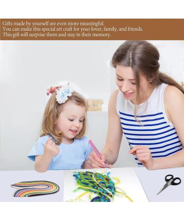 Quilling Kit for Adults - DIY Paper Filigree Painting, Peacock Design - Great Gift for Friends and Kids - Wall Art Decor - Beginner Quilling Tool - Buy Online on GoSupps.com