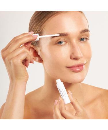 Nutridome Eyebrow Serum - 4 ml - Vegan Eyebrow Serum - Densifies Hair Promotes Growth - With Green Tea Collagen Vitamin B3 - Booster Effect After 4 Weeks - Buy Online on GoSupps.com
