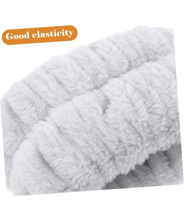 BESTYASH 2pi ces Bracelet de Lavage du Visage Lot de Bracelet Souple pour Spa Serviettes Absorbantes pour Fille lastique pour Yoga et Nettoyage Gris - Buy Online on GoSupps.com