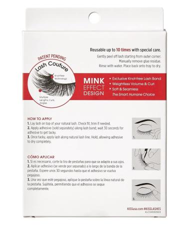 Kiss Lash Couture Faux Mink Jubilee Multi-Pack - Pack of 2 | Shop Now - Buy Online on GoSupps.com