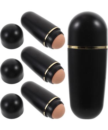 Veemoon Lot de 4 Boules Absorbantes D Huile en Pierre Volcanique Mini Boules Sp ciales pour Visage Dispositif Polyvalent D Absorption D Exc s de S bum Soin de Peau Nettoyant et