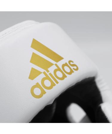 Adidas Speed Sparring Headguard - White | Premium Boxing Training Gear for International Shipping - Buy Online on GoSupps.com