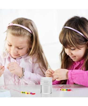 POPETPOP Travel Cream Jars Refillable Cosmetic Containers Plastic Travel Size Containers with Lid for Lotion Makeup Cosmetics 30ml - Buy Online on GoSupps.com