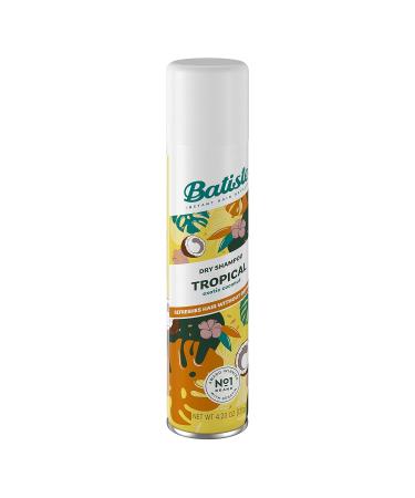Buy Batiste Dry Shampoo Coconut & Exotic Tropical 200ml + Travel Size 50ml | International Shipping - Buy Online on GoSupps.com