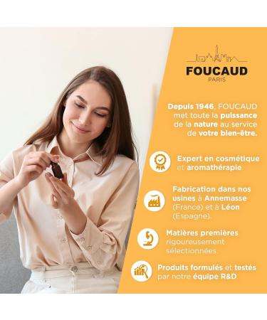 FOUCAUD | Sweet Almond vegetable oil | Prunus dulcis | ORGANIC | 100% natural | Softening | Soothing | 50 ml | French brand since 1946 - Buy Online on GoSupps.com
