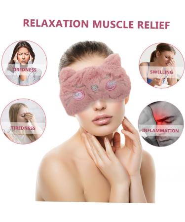 FOMIYES 6 Pcs Kids Sleep Mask Set - Cartoon Blindfolds & Plush Eye Patches for Travel & Sleep - Adorable Bunny & Cat Designs - Buy Online on GoSupps.com