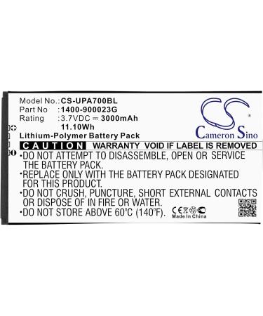 Battery Replacement for Wasp 633809002175 - Compatible with DR3 2D & DR4 2D | International Shipping - Buy Online on GoSupps.com