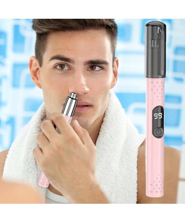 Povanjer Ear and nose hair trimmer electric nose hair trimmer nose hair trimmer for nose epilator nose cutter professional nose hair clipper hair clipper Pink - Buy Online on GoSupps.com