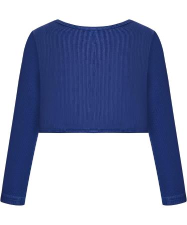 BONNY BILLY Girls Blue Knitted Cotton Cardigan Shrug 5-6 Years | Kids Clothing - Buy Online on GoSupps.com