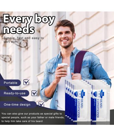 3gx10 Baume barbe Hydratant Barbe Baume moustache Homme adoucissant Soin moustache protecteur contre les d mangeaisons et l'inconfor Rend la barbe douce et lisse sans frisottis - Buy Online on GoSupps.com