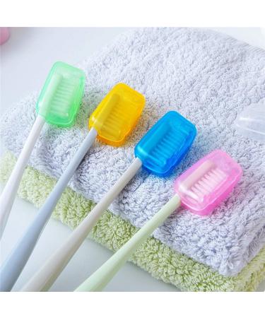 Shop Suneast 10-Pack Travel Toothbrush Head Covers - Portable Protection for Manual & Electric Brushes - Ideal for Camping & Travel - Buy Online on GoSupps.com