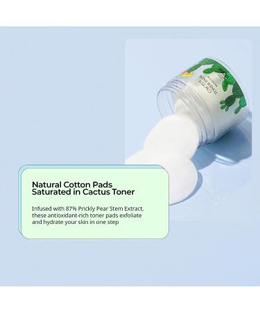 YADAH Cactus Toner Pads 5.07 oz - Cruelty Free Exfoliating Toning Treatment for Clear Skin - Buy Online on GoSupps.com
