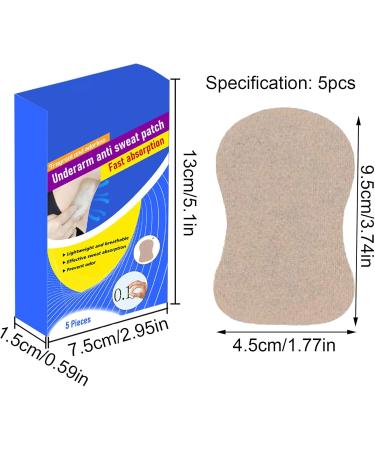 arrm_ PIT SUPER GARDES - 5pcs Under bras pour les femmes de sueur Antiperspir de Patch en sueur respirant invisible pour les hommes Param tres de travail professionnels - Buy Online on GoSupps.com