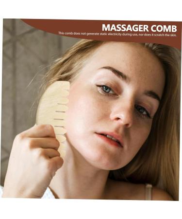 Collbath Jade Kamm - Scalp & Body Massage Comb | Creative Handal Scratching Tool for Relaxation & Wellness - Buy Online on GoSupps.com