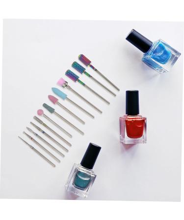 Beavorty 1 Nail Drill Set drill bits nail polishing tools nails gel remover nail drill heads manicure file bit nail polish gel manicure drill bit kit Acrylic head to rotate ceramics - Buy Online on GoSupps.com