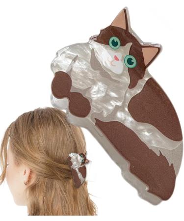 Cat Clips for Hair Cat Hair Clip Small Funny Hair Clips Cute Little Cat Hair Clips Fashionable Kitten Hair Clips for Girls Teenage Women Decorative Hair Clip Muppets - Buy Online on GoSupps.com