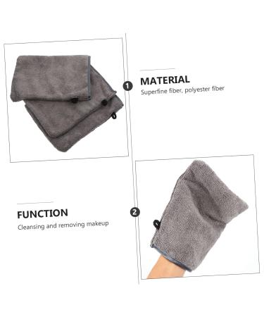 Beavorty 12 Pcs Fiber Makeup Remover Gloves - Soft Microfiber Face Washing Mitts & Exfoliating Body Clean Cloths for Travel - Perfect for Massachusetts - Buy Online on GoSupps.com