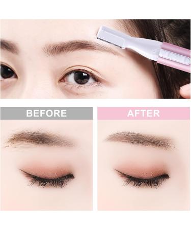 Electric Eyebrow Trimmer Kit with Comb, Brush, and Clip - Painless Facial Hair Removal Tool for Beginners - Buy Online on GoSupps.com